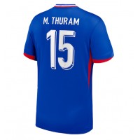 Camiseta Francia Marcus Thuram #15 Primera Equipación Eurocopa 2024 manga corta